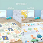 Alfombra Didáctica De Goma Eva Infantil Antigolpes Plegable