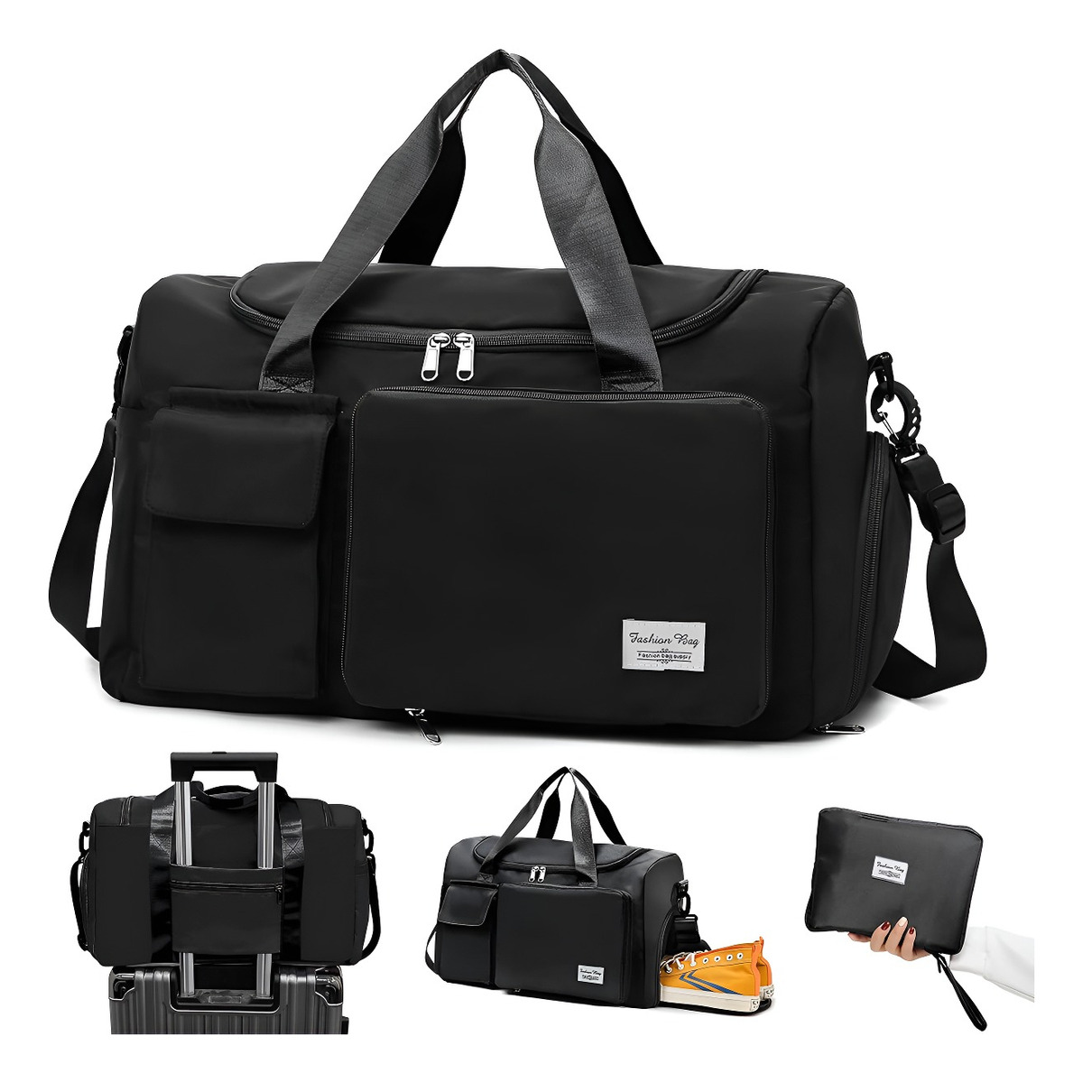 D_604738-MLU74309455121_012024-F.jpg Bolso Deportivo Dama Viaje Impermeable Yoga Universal - Imagen 20
