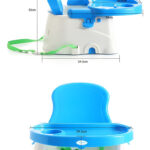 Silla De Alimentacion Comer Booster Bebé Triple Altura