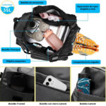 Bolso Deportivo Dama Viaje Impermeable Yoga Universal