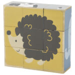 Juego Didáctico Puzzle De Madera Cubos Bloques Rompecabezas