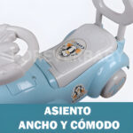 Buggy Bebe Niño Infantil Con Respaldo Seguridad Y Posa Pie