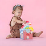 Caja Mágica De Trapitos Juguete Didáctico Estimulación Bebe