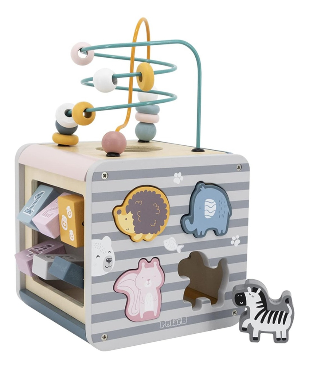 D_653391-MLU71167615005_082023-F.jpg Cubo Didactico 5 En 1 Cubo De Actividades De Madera Niños - Imagen 4