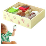Juego Heladería Helados En Madera Didactico Para Niños