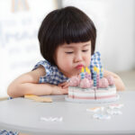 Torta De Cumpleaños De Madera Para Niños Juguete De Corte