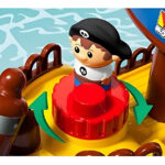Barco Pirata Juguete Didactico Para Niños Con Bloques