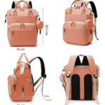 Mochila Maternal Impermeable Resistente Porta Chupete