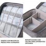 Organizador De Cables Viaje Mececer Multiuso Impermeable