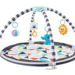 Gimnasio Pelotero Gym Corral Con Arcos Musical Para Bebe