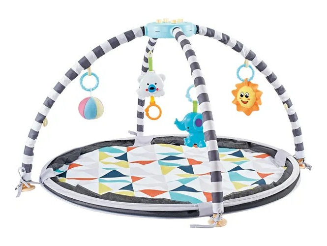 D_684288-MLU70433535278_072023-F.jpg Gimnasio Pelotero Gym Corral Con Arcos Musical Para Bebe - Imagen 3