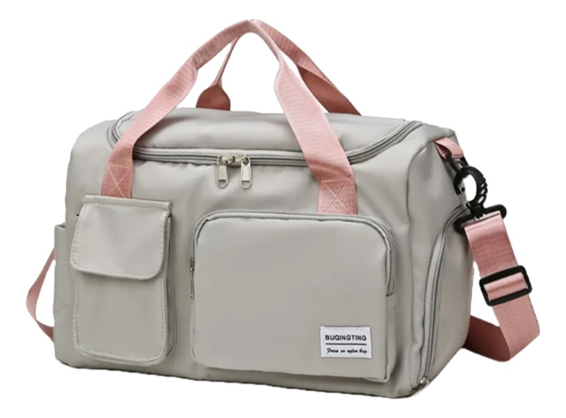 D_687957-MLU74196712804_012024-F.jpg Bolso Deportivo Dama Viaje Impermeable Yoga Universal - Imagen 10