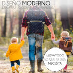 Mochila Maternal Bolso Bebe Impermeable Reforzado Pañalera