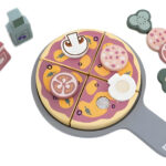 Juego Didactico De Pizza Pizzeria Para Niños En Madera