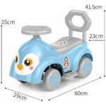 Buggy Bebe Niño Infantil Con Respaldo Seguridad Y Posa Pie