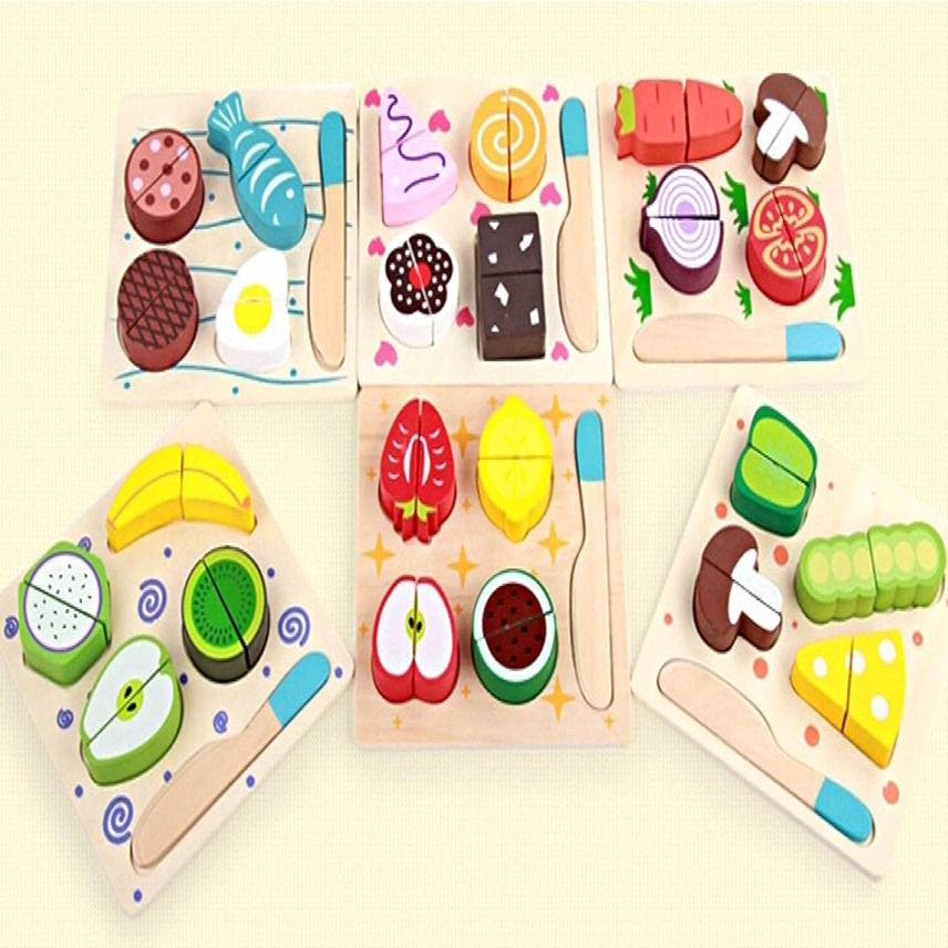 D_707429-MLU71739006898_092023-F.jpg Bandeja De Corte Juguete De Simulación Aprende A Cortar - Imagen 4