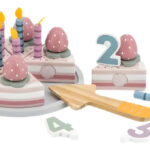 Torta De Cumpleaños De Madera Para Niños Juguete De Corte