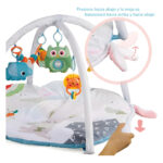 Gimnasio De Bebe Conejitos Alfombra Didáctica Entrenadora