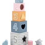 Cubos Encastrables Cubos Apilables Juego Didactico Madera