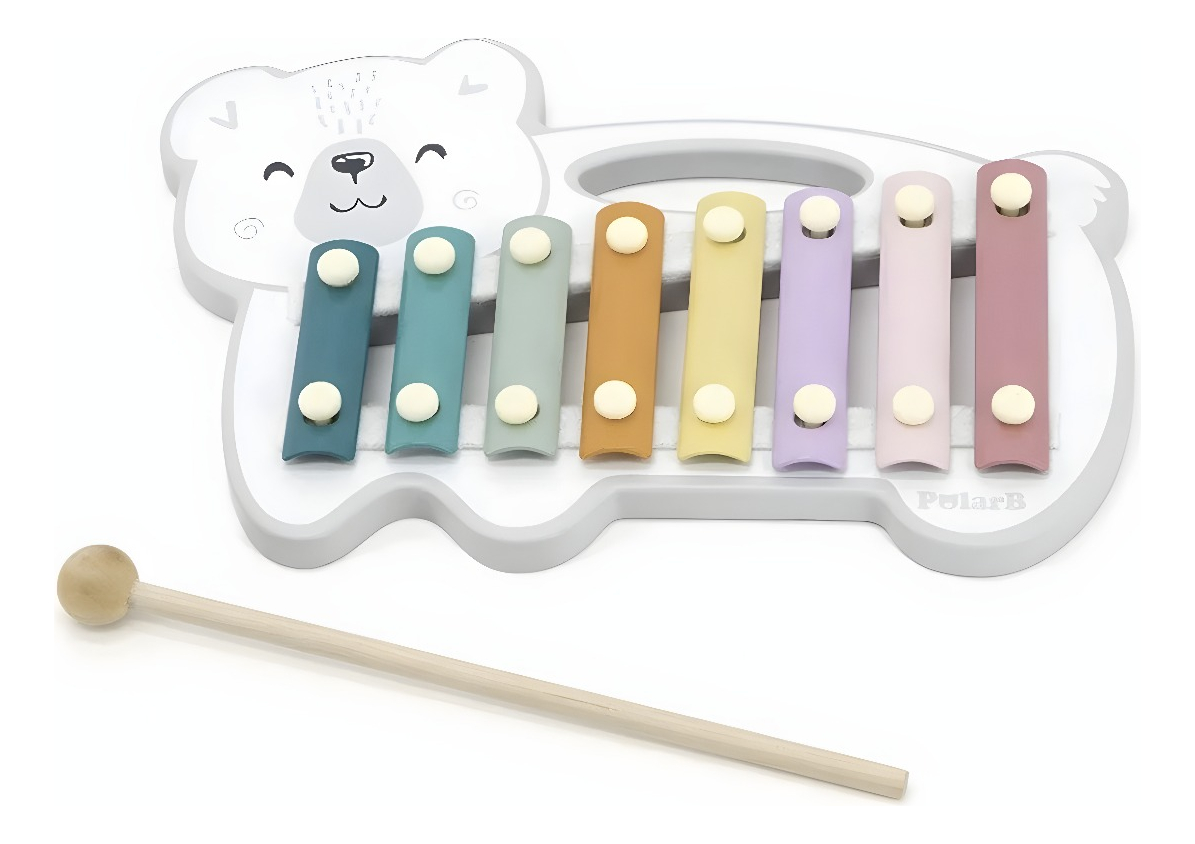D_721823-MLU73555039438_122023-F.jpg Xilofón Instrumento Musical De Madera Infantil Didáctico