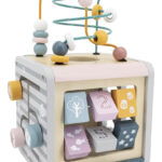 Cubo Didactico 5 En 1 Cubo De Actividades De Madera Niños