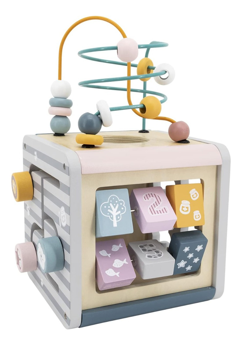 D_732562-MLU71167428093_082023-F.jpg Cubo Didactico 5 En 1 Cubo De Actividades De Madera Niños - Imagen 3