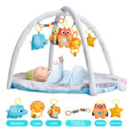 Gimnasio De Bebe Conejitos Alfombra Didáctica Entrenadora