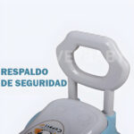 Buggy Bebe Niño Infantil Con Respaldo Seguridad Y Posa Pie