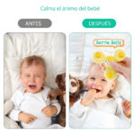 Set 3 Spinner Giratorios Con Ventosa Didactico Bebe