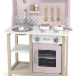 Cocina De Madera Para Chicos Cocinita Juguete Juego De Rol