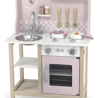 Cocina De Madera Para Chicos Cocinita Juguete Juego De Rol