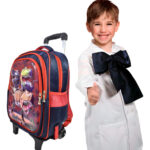 Mochila Escolares Infantil Niño Carrito Con Ruedas Extraible