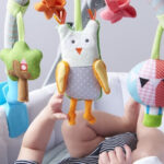 Barra Entrenadora Musical Con Luz Búho Coche Cuna Colecho