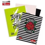 Pack Cuadernola Cuaderno Papiros 96 Hojas X 10 Unidades