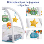 Gimnasio De Bebe Conejitos Alfombra Didáctica Entrenadora