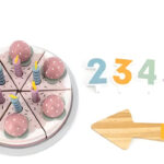 Torta De Cumpleaños De Madera Para Niños Juguete De Corte