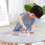 Torta De Cumpleaños De Madera Para Niños Juguete De Corte