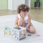Cubo Didactico 5 En 1 Cubo De Actividades De Madera Niños