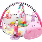 Gimnasio Pelotero Alfombra Didactica Corral Bebe 30 Pelotas