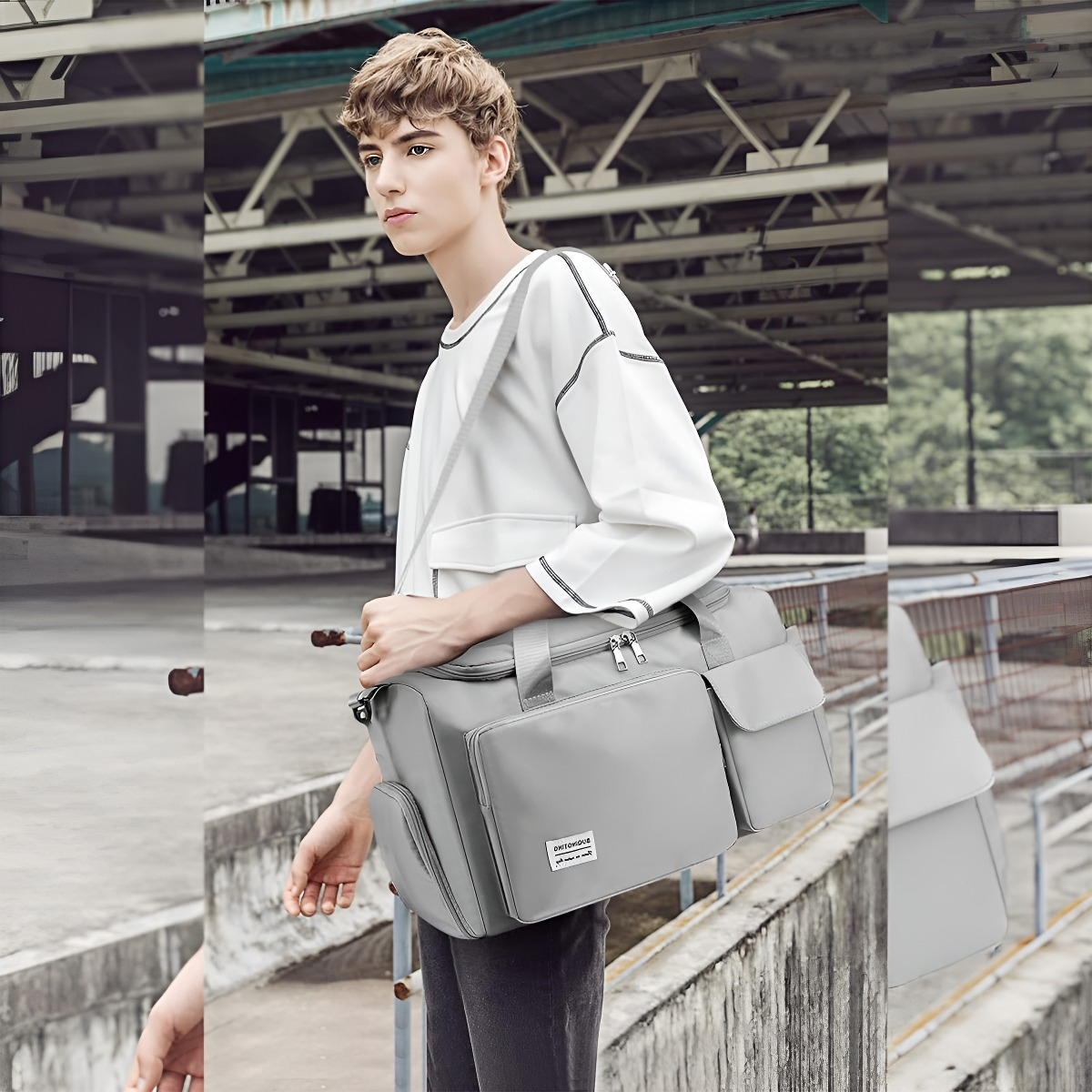 D_838682-MLU74308982723_012024-F.jpg Bolso Deportivo Dama Viaje Impermeable Yoga Universal - Imagen 26