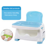 Silla De Alimentacion Comer Booster Bebé Triple Altura