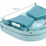 Bañito De Bebé Bañera Plegable Portátil Con Cojín Inflable