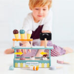 Juego De Heladería Tienda De Helados Y Exhibidor Para Niños