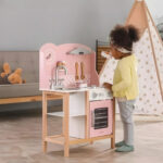 Cocina De Madera Para Chicos Cocinita Juguete Juego De Rol