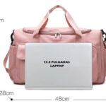 Bolso Deportivo Dama Viaje Impermeable Yoga Universal