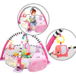 Gimnasio Pelotero Alfombra Didactica Corral Bebe 30 Pelotas