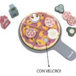 Juego Didactico De Pizza Pizzeria Para Niños En Madera