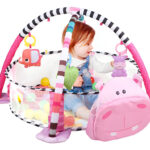Gimnasio Pelotero Alfombra Didactica Corral Bebe 30 Pelotas