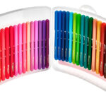 Marcadores Finos Faber Castell Caja 36 Unidades Con Estuche