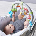 Barra Entrenadora Musical Con Luz Búho Coche Cuna Colecho